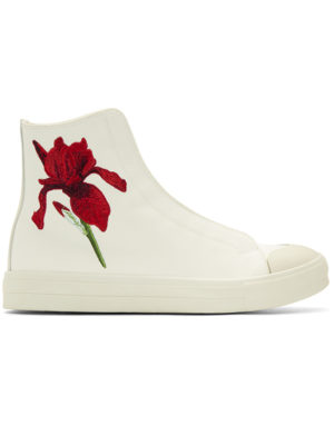 alexander mcqueen flower shoe