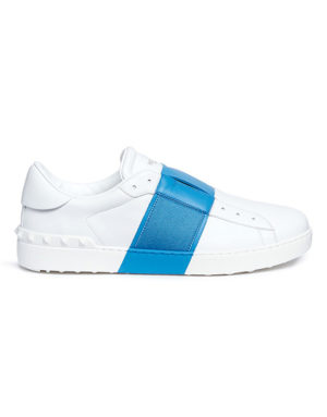 valentino open colorblock blue